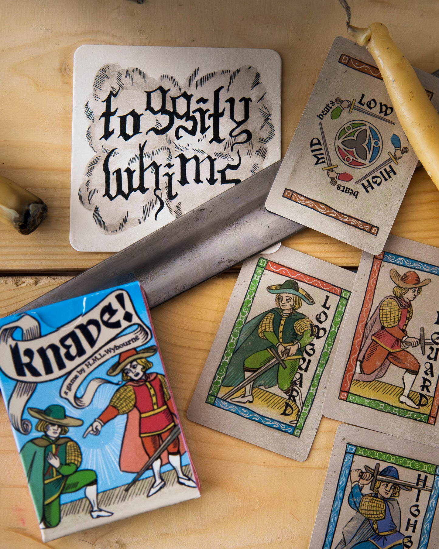 Knave! A Two-Player Card Game Of Rhythm & Swordplay